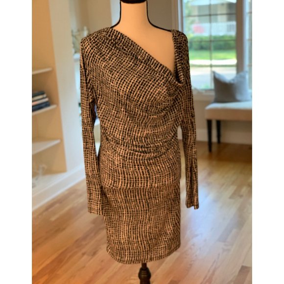 BCBGeneration Black & White Dress - Picture 1 of 5